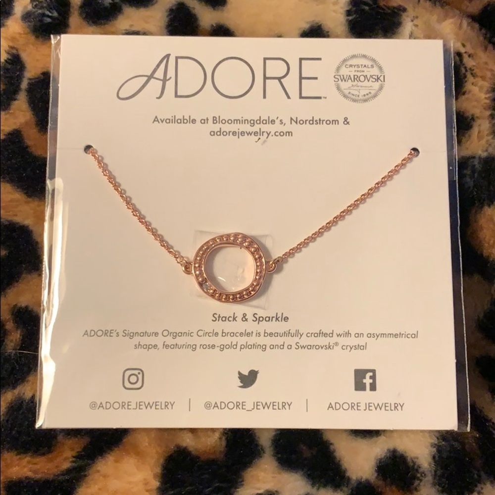 Adore stack & sparkle bracelet